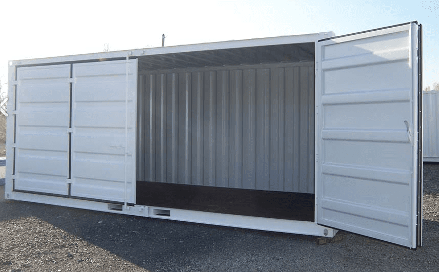 container open side