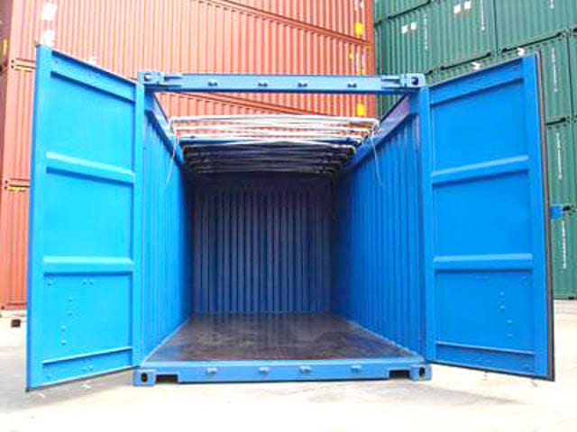 container open top